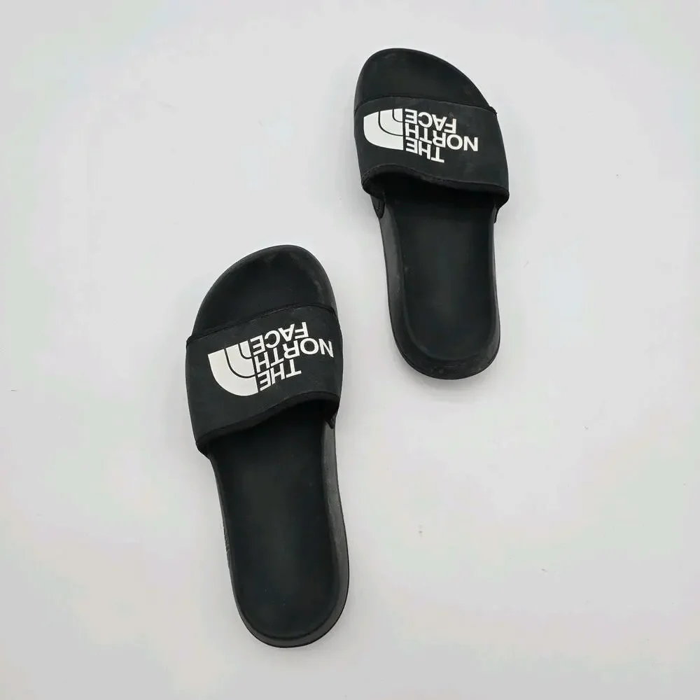 The North Face Sandals Mens 11 Black Slides Water Slip Ons Camo Base Camp
